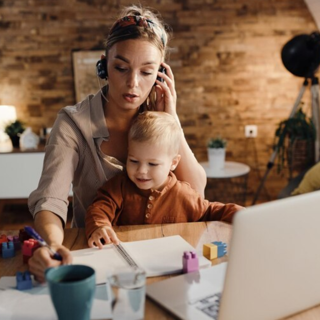 mães empreendedoras juntas e fortes