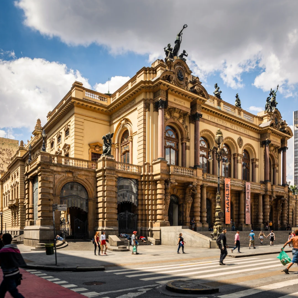 Theatro Municipal em São Paulo Capital