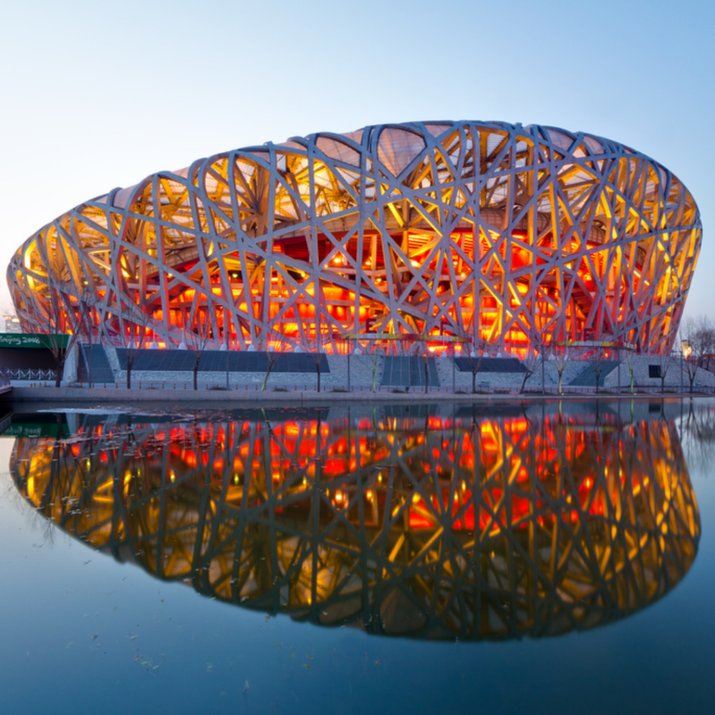 arquitetura biomimetica foi utilizada na construção do estadio nacional de pequiim