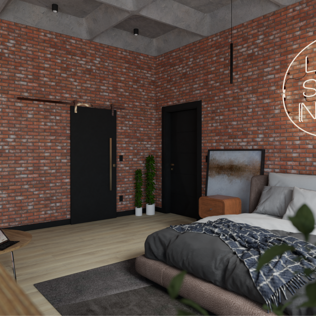 Imagem renderizada dos produtos 3D Pormade Portas