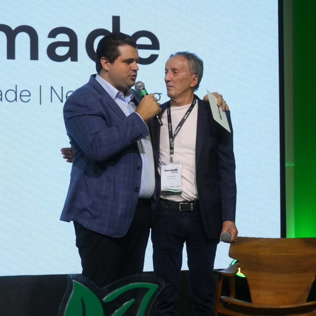 Thiago Sodré e Claudio Zini no Conexão Pormade